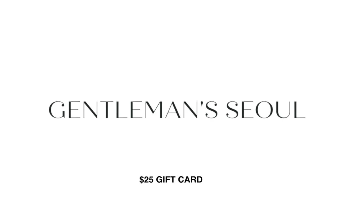 Gentleman's Seoul Gift Cards