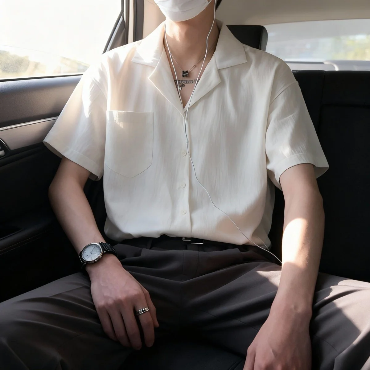 GS No. 119 Loose Short-sleeves Shirt - Image 4