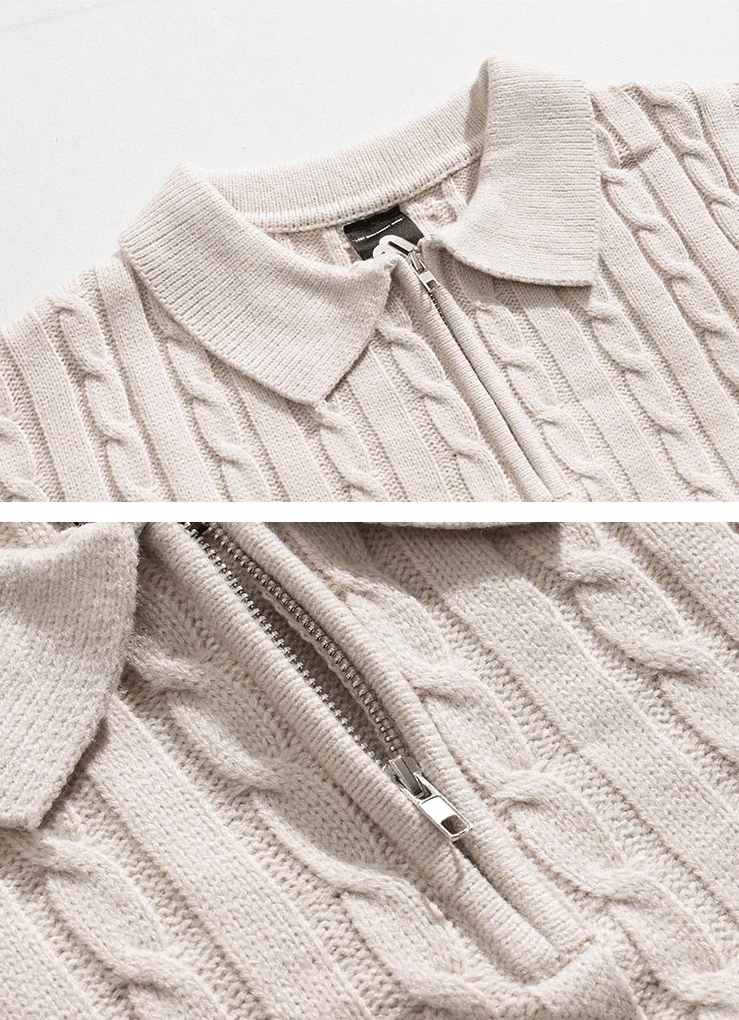 GS No. 122 Half-zip Sweater - Image 4