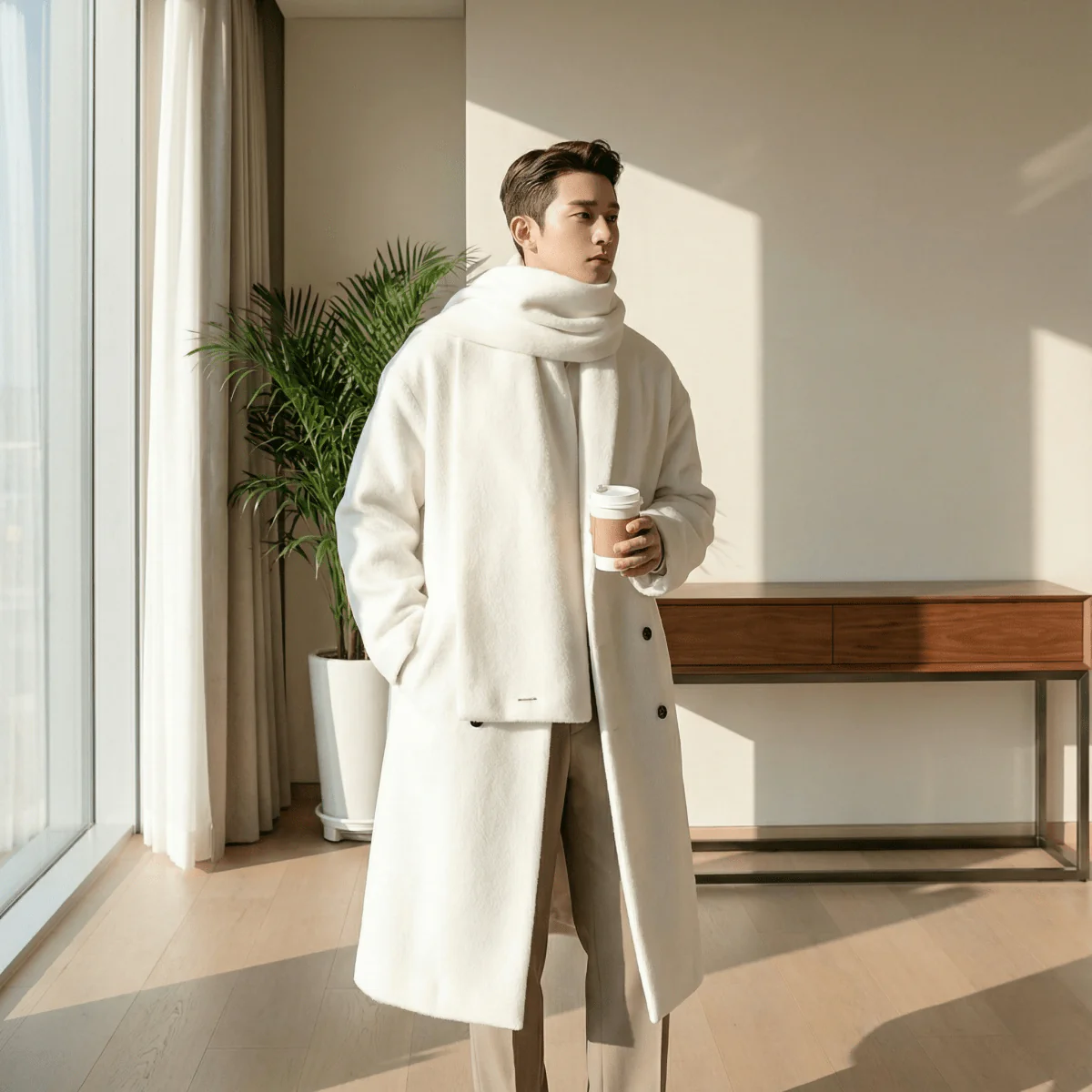 GS No. 153 Scarf Coat