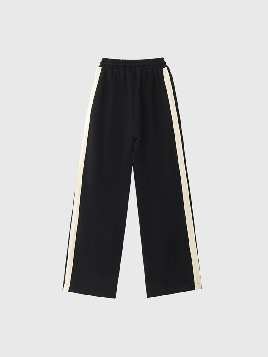 GS No. 163 Striped Loose Jogger Pants - Image 5