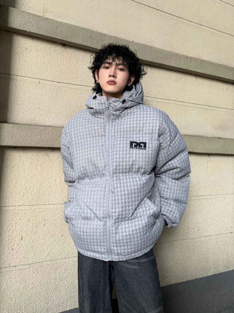 GS No. 166 Hooded Puffer Jacket - Image 4