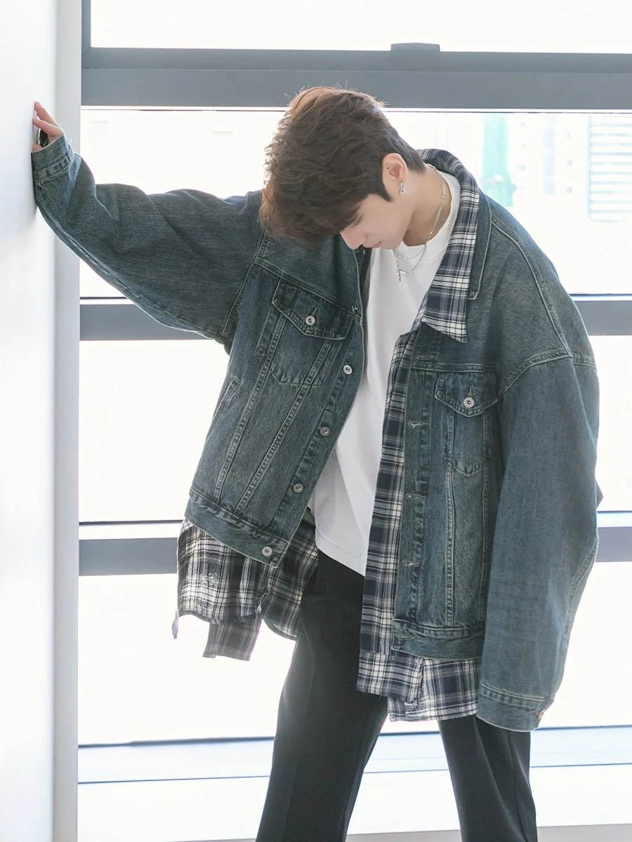 GS No. 197 Double Denim Jacket - Image 2