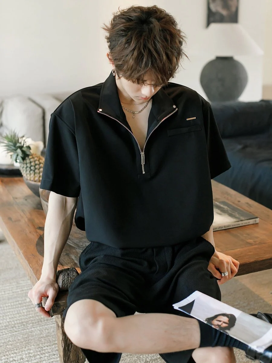 GS No. 235 Zipper T-shirt - Image 2