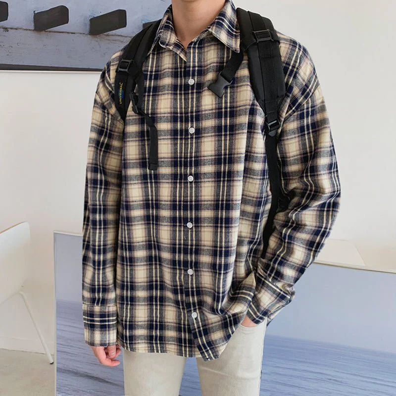 GS No. 236 Autumn Plaid Shirt - Image 3