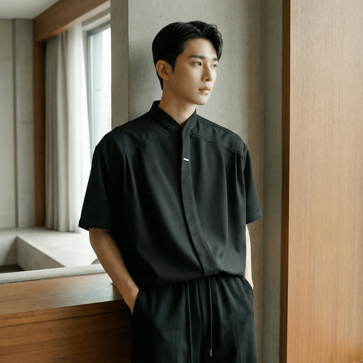 GS No. 238 Summer Collar T-shirt