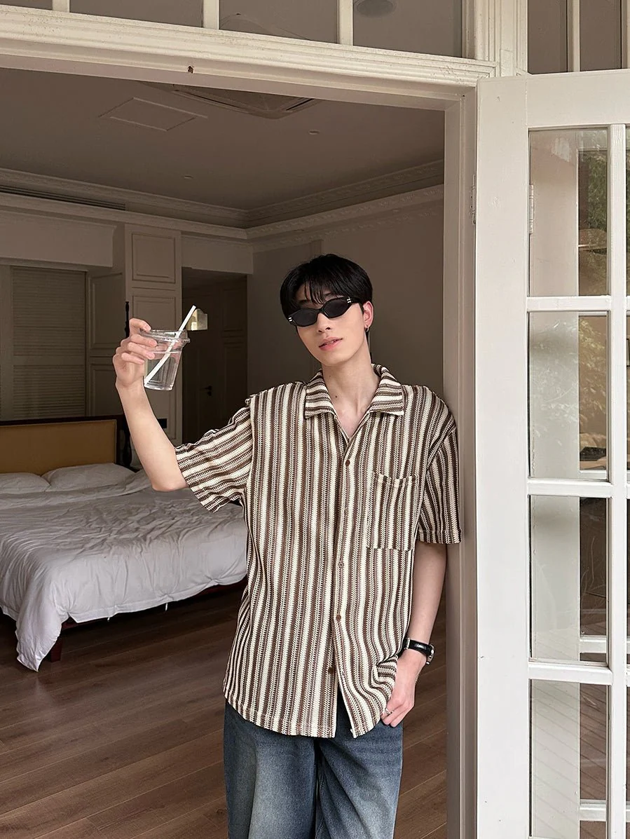 GS No. 241 Vertical Stripe Shirt - Image 4