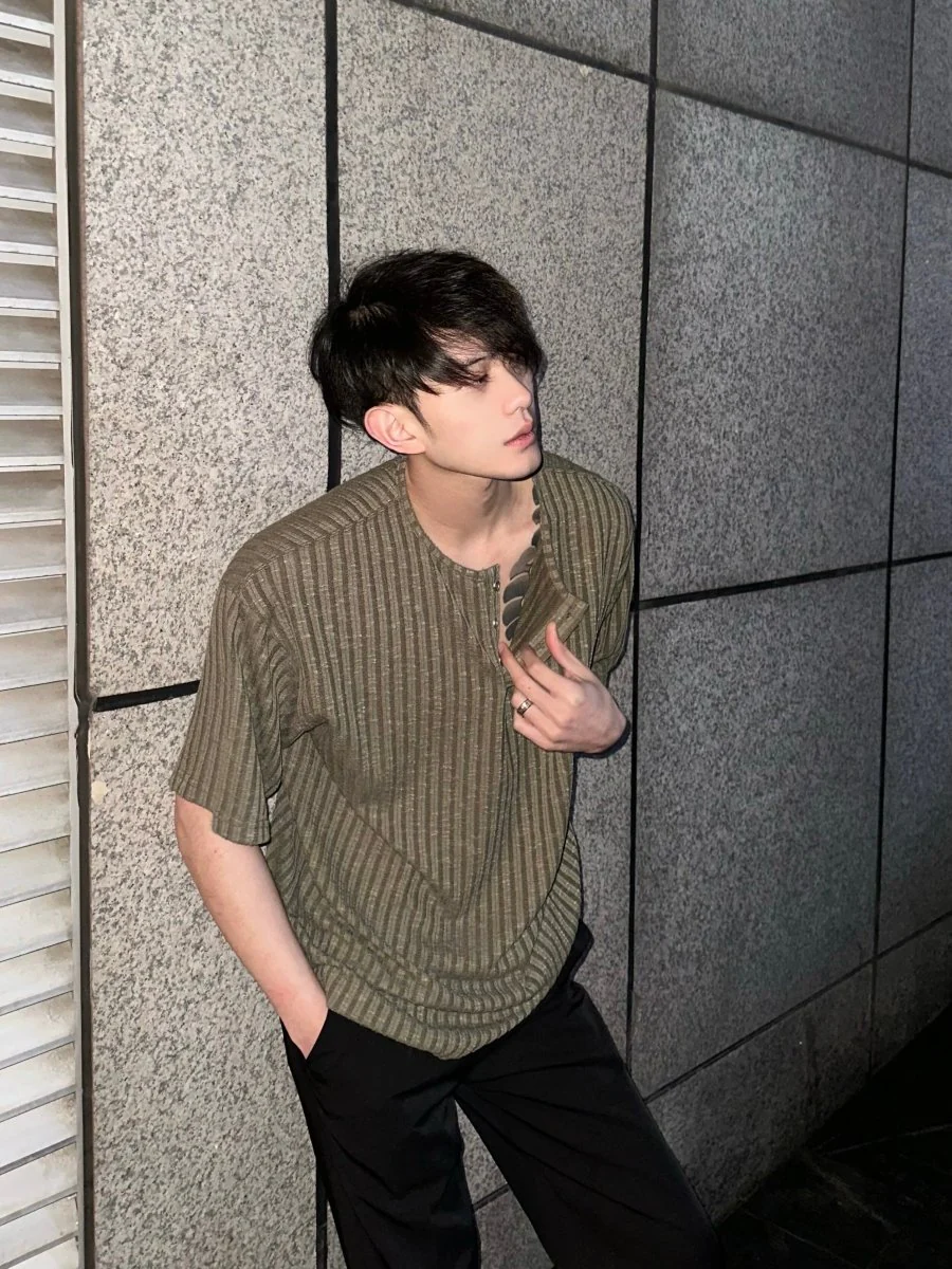 GS No. 250 Henley T-shirt
