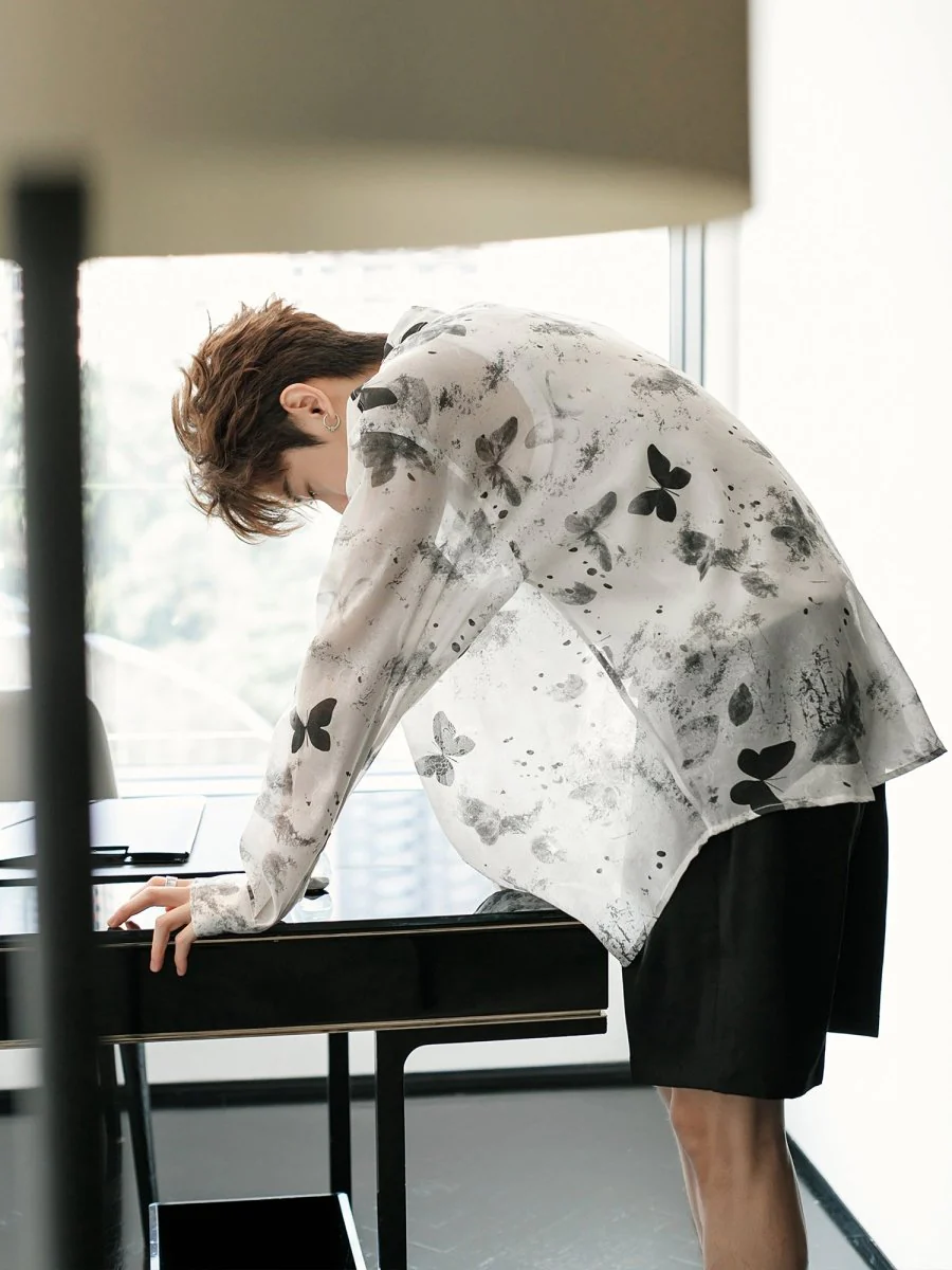 GS No. 266 Flower Shirt - Image 3