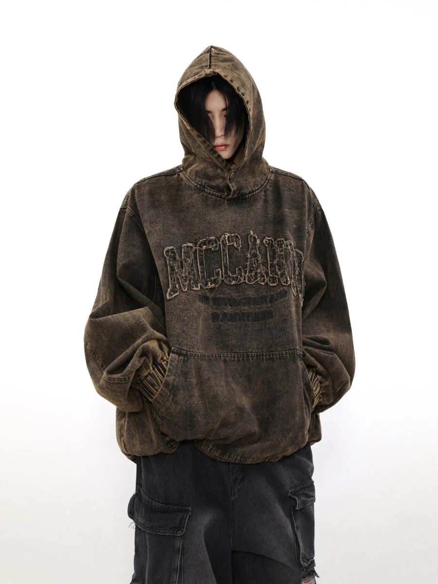 GS No. 270 Distressed Hoodie - Image 2