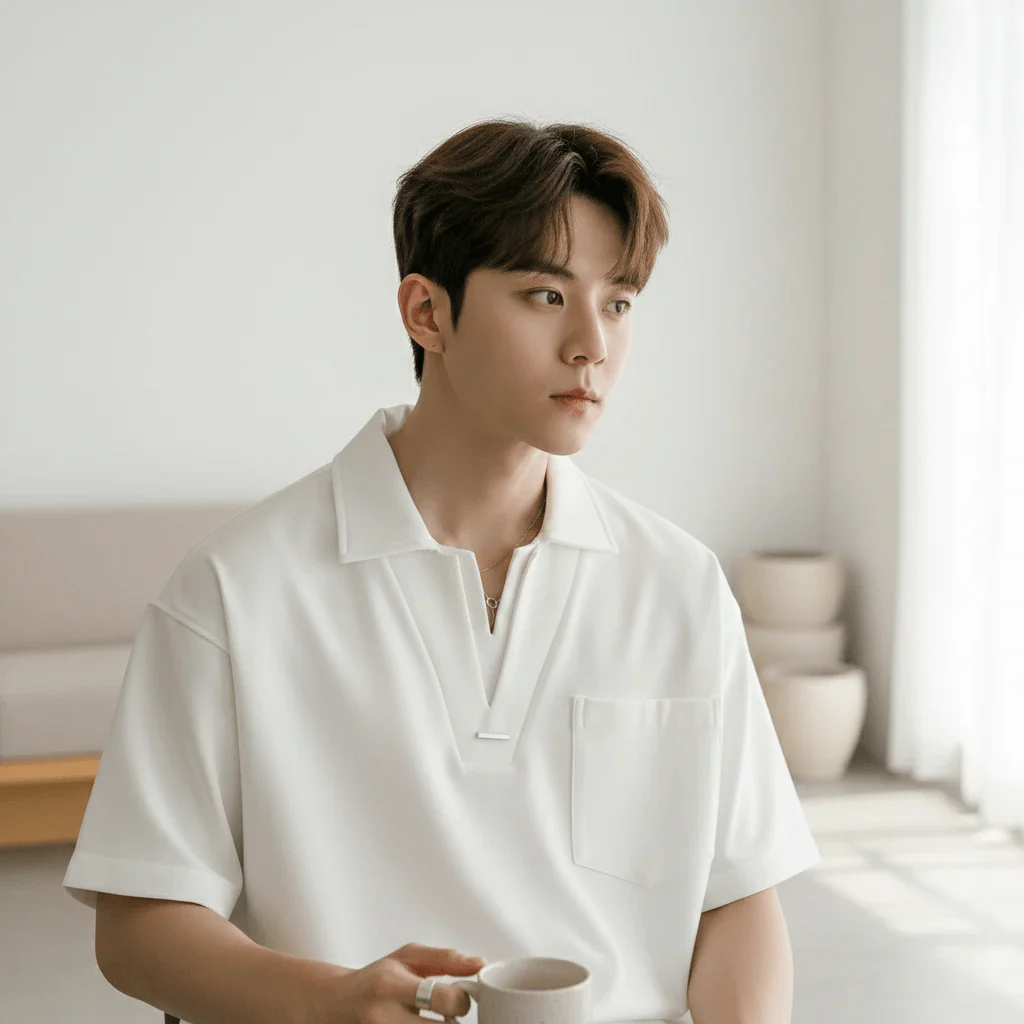 GS No. 272 V-neck T-shirt - Image 2