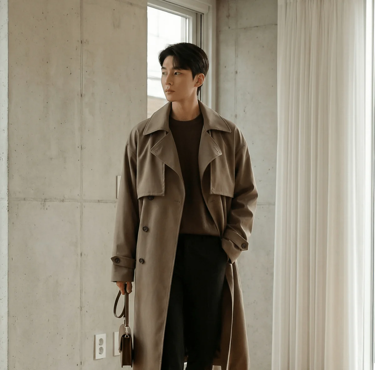 GS No. 295 Korean Trench Coat
