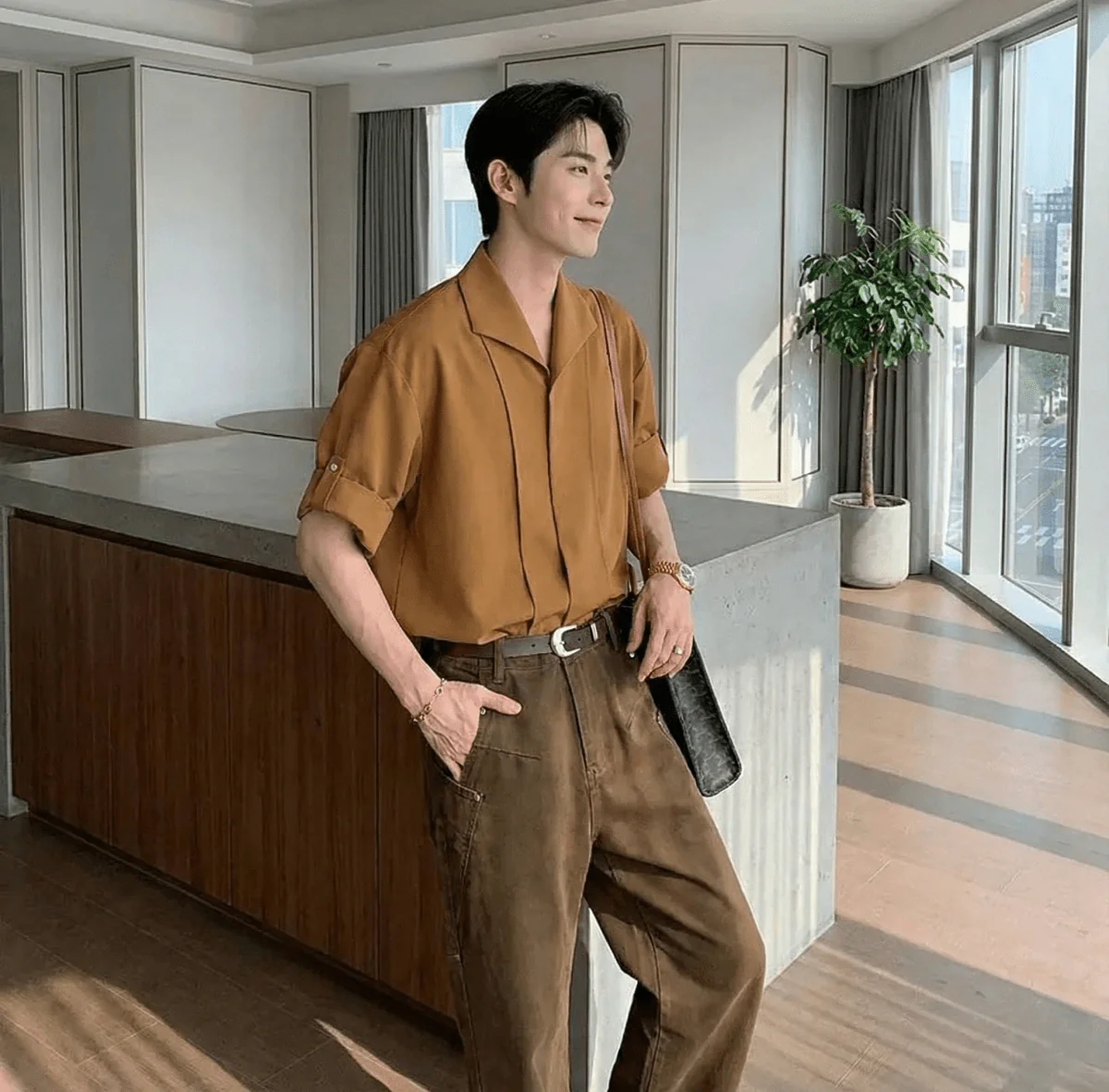 GS No. 300 Korean Short-sleeves Shirt - Image 2