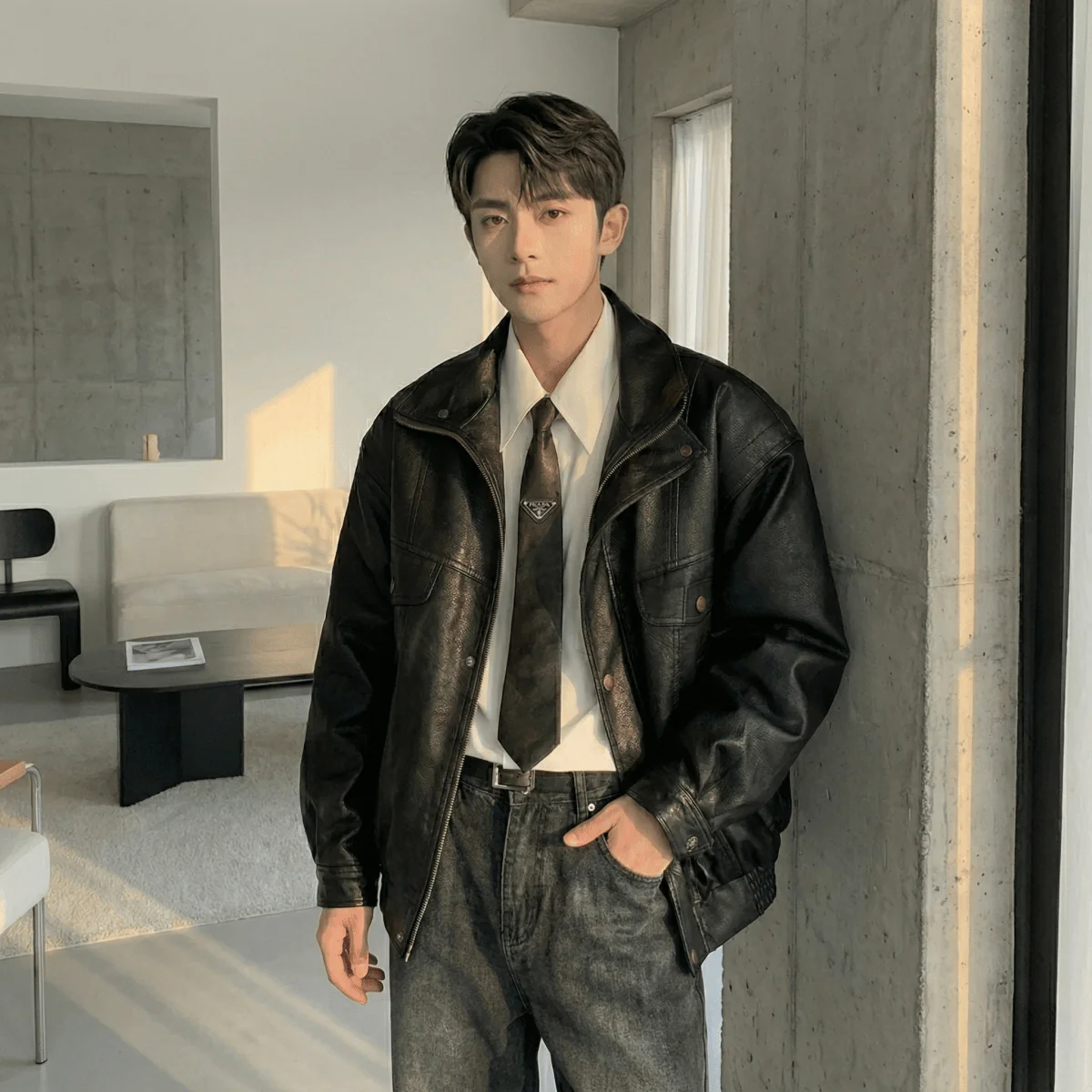 GS No. 302 Street Leather Jacket - Image 6
