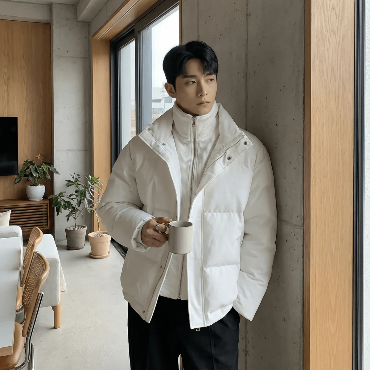 GS No. 303 Versatile Puffer Jacket