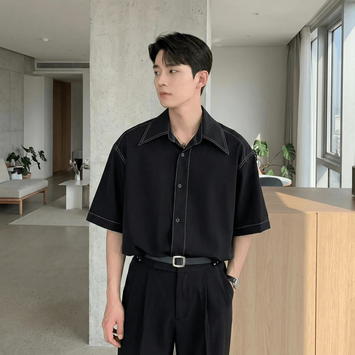 GS No. 304 Outlined Shirt