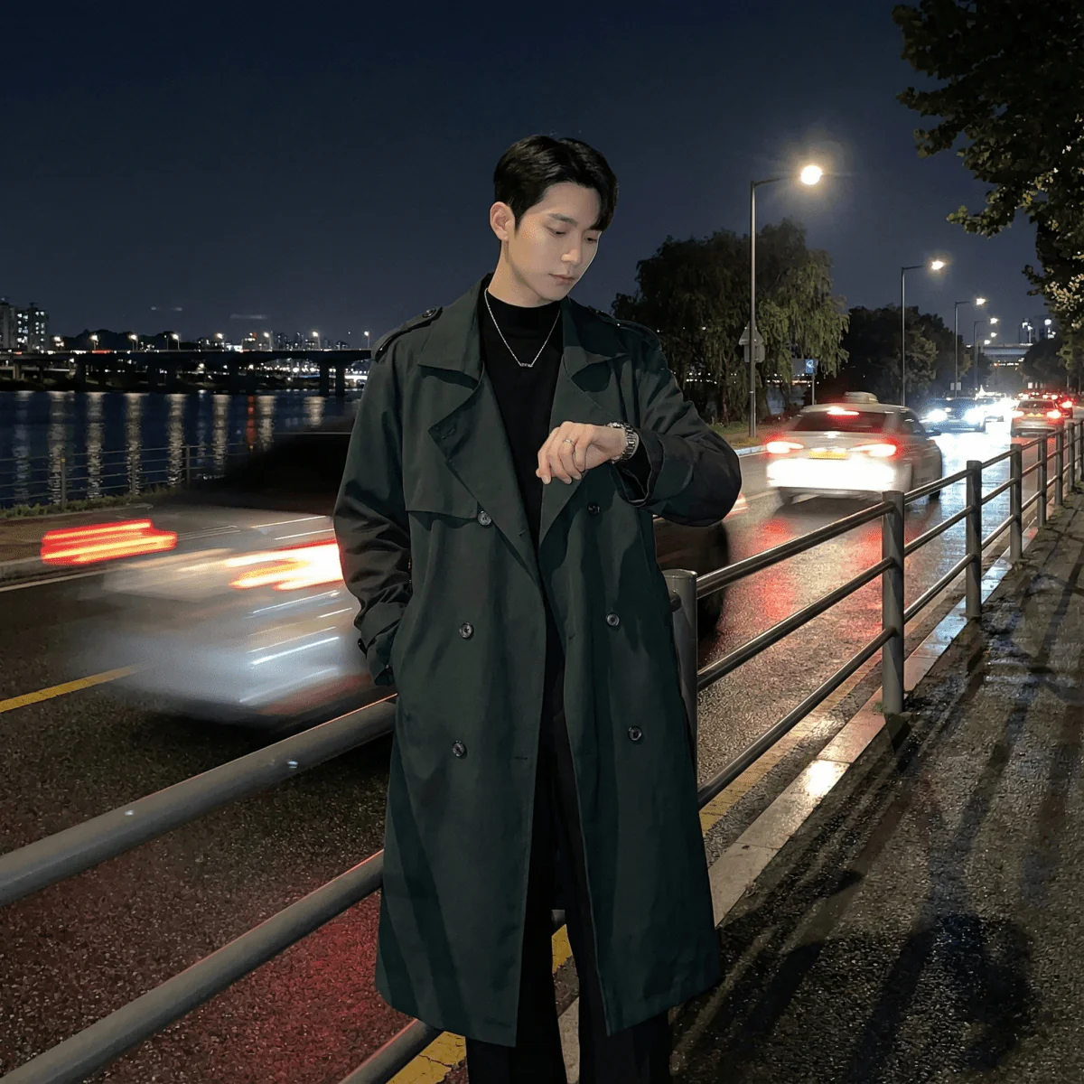 GS No. 307 Modern Trench Coat