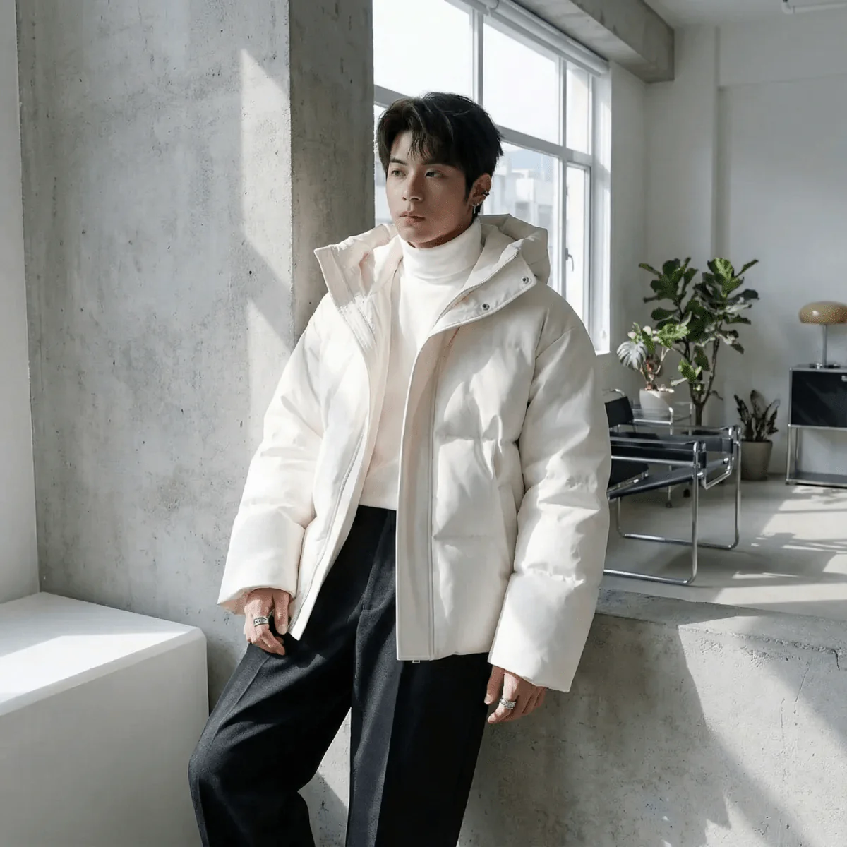 GS No. 323 Wind Puffer Jacket - Image 2