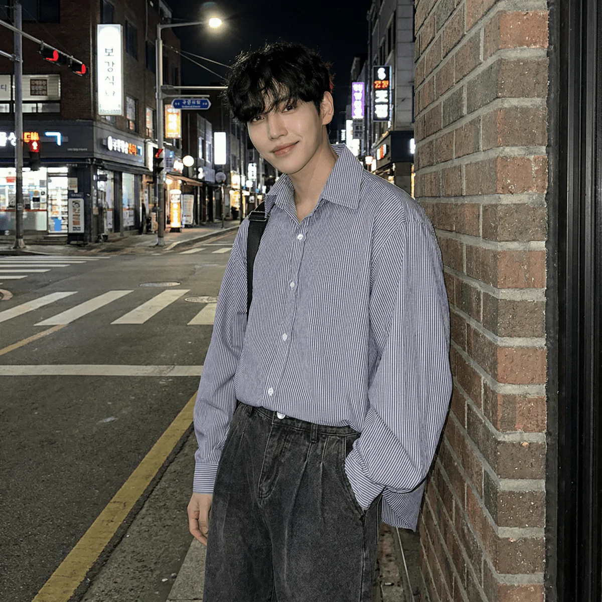 GS No. 337 Korean Striped Shirt