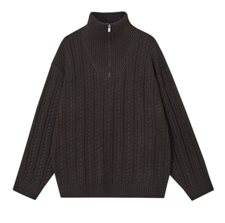 GS No. 346 Half-zipper Sweater - Image 6