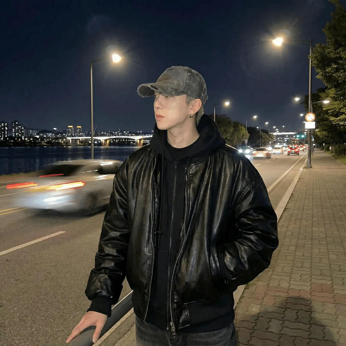 GS No. 364 Leather Bomber Jacket - Image 2