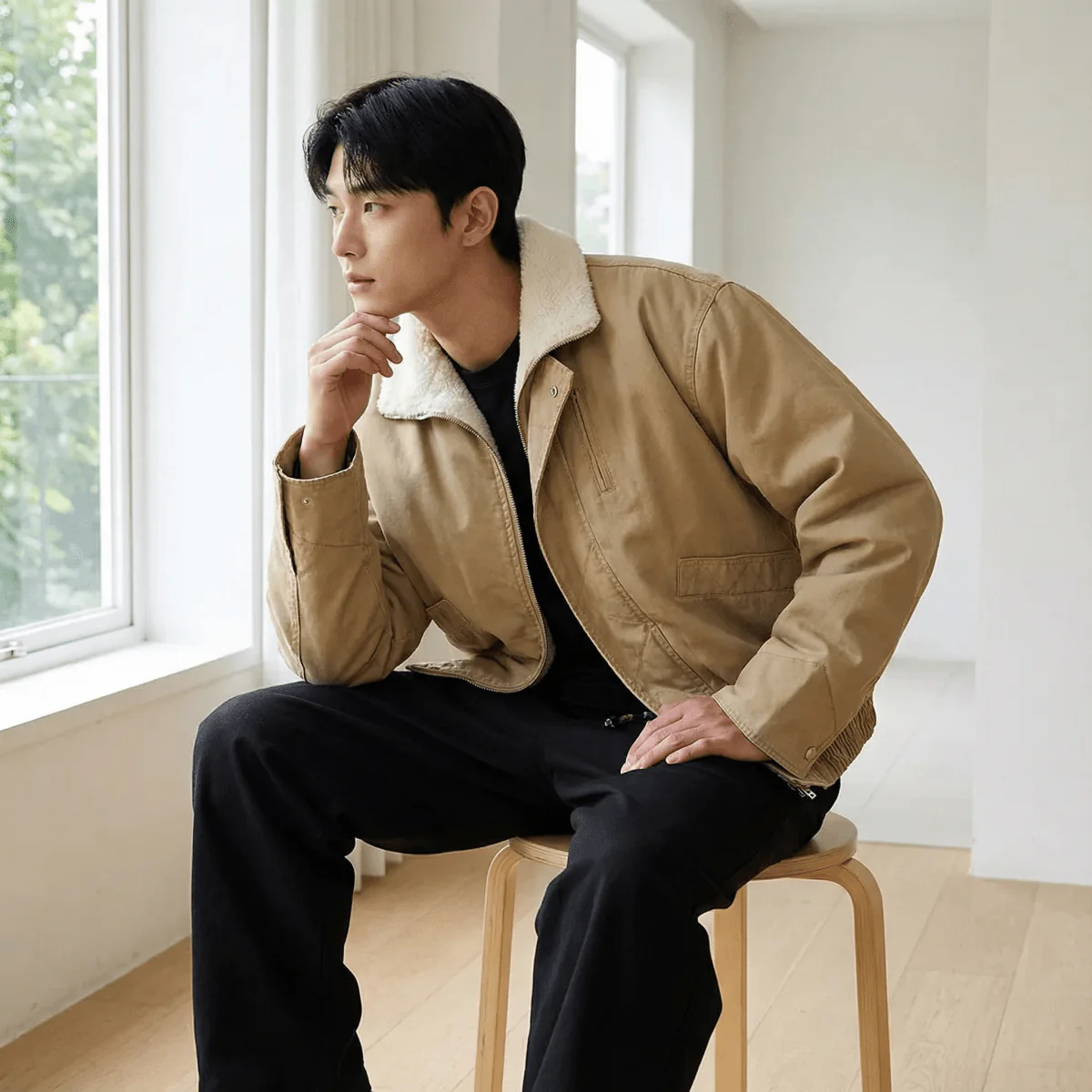 GS No. 366 Cargo Bomber Jacket - Image 2