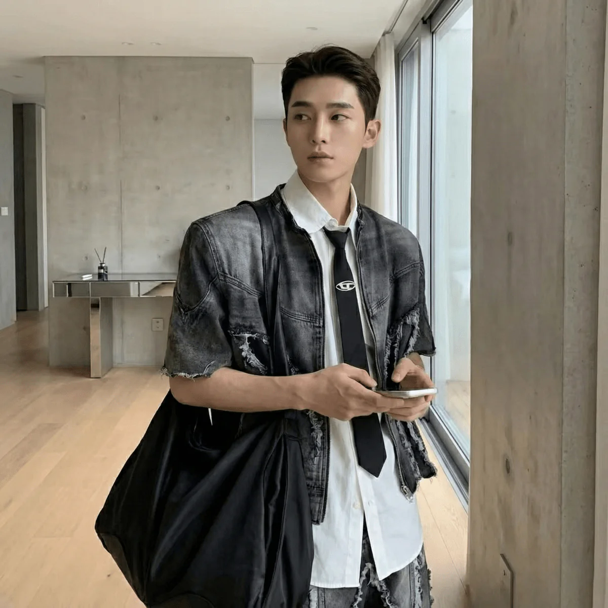 GS No. 379 Denim Short-sleeves Jacket - Image 2