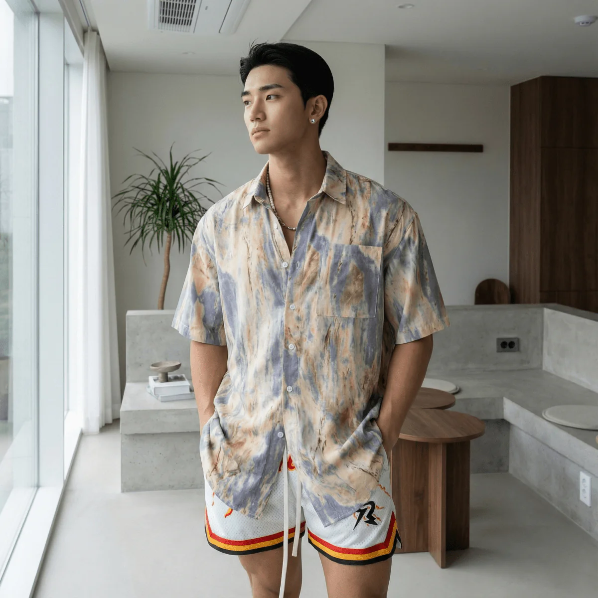GS No. 382 Abstract Shirt