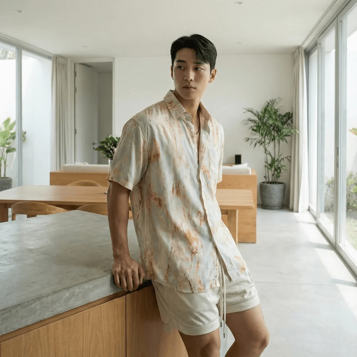 GS No. 382 Abstract Shirt - Image 2