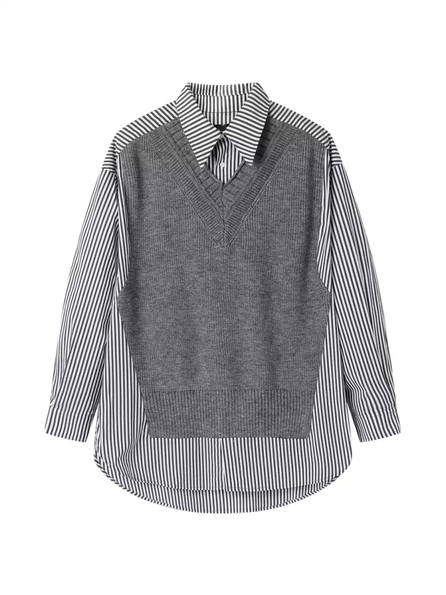 GS No. 402 Shirt-style Sweater - Image 3
