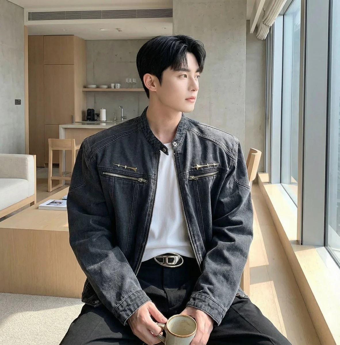 GS No. 408 Washed Denim Jacket