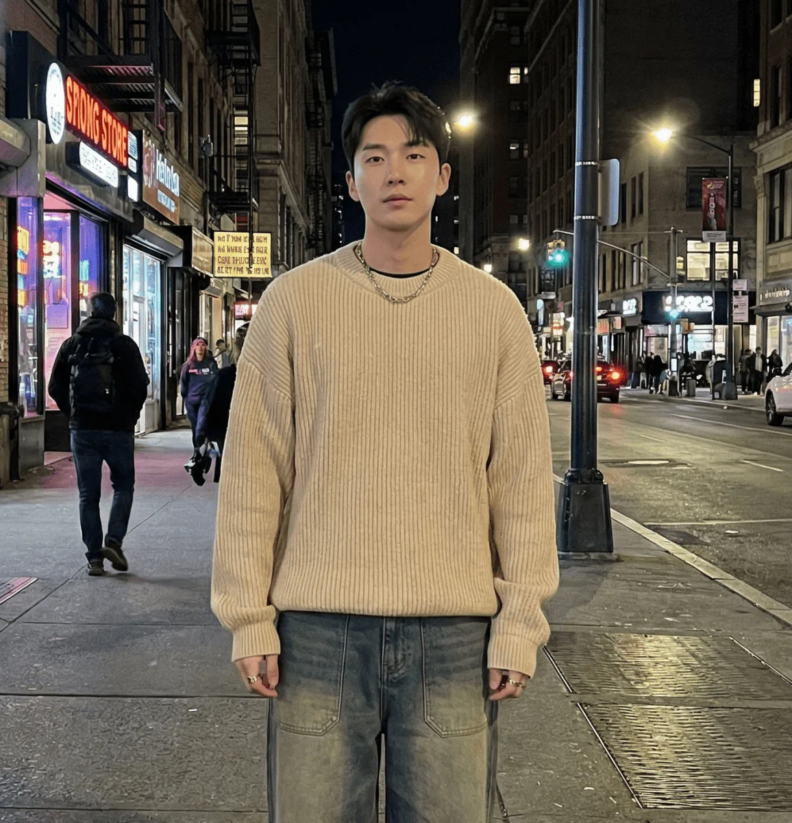 GS No. 48 Loose Sweater